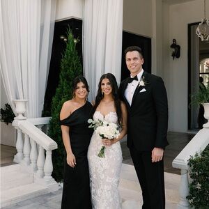 Show Me Your MuMu Black One Shoulder Dress